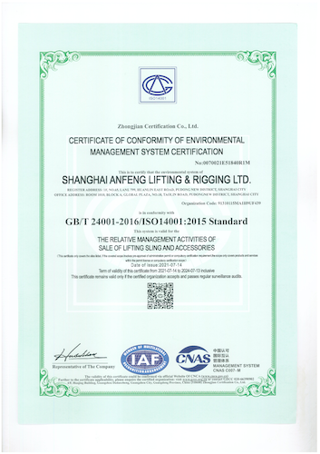 ISO environment management